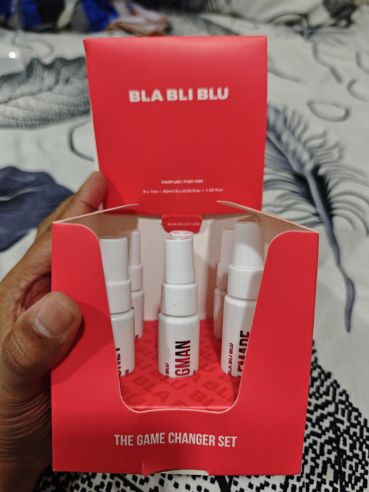 Ketan Maisuria wearing Bla Bli Blu